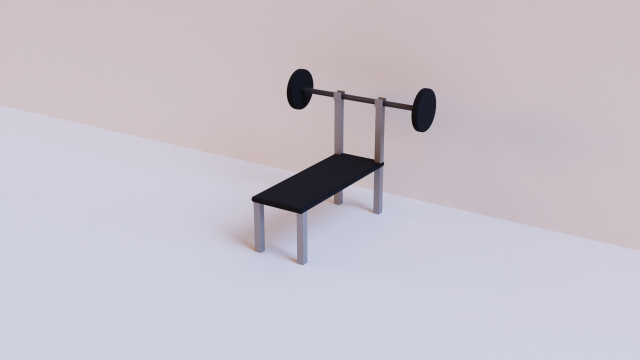 Bench 3D Модель .c4d .max .obj .3ds .fbx .stl .blend 