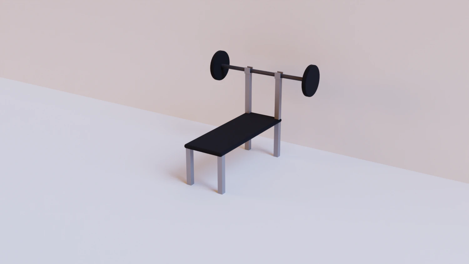 Bench 3D Model .c4d .max .obj .3ds .fbx .stl .blend 