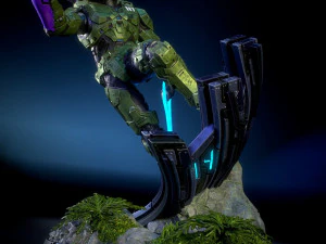 Halo Master Chief 3D Model