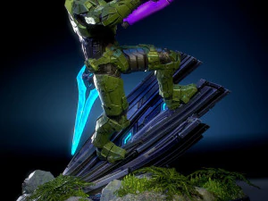 Halo Master Chief 3D Model