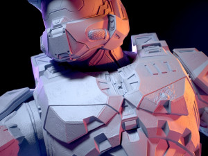 Halo Master Chief Modelo 3D