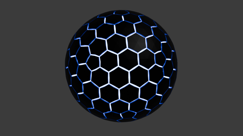Animated sphere from the future 3D Модель .c4d .max .obj .3ds .fbx .stl .blend 