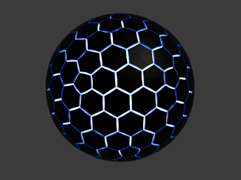 Animated sphere from the future 3D Model