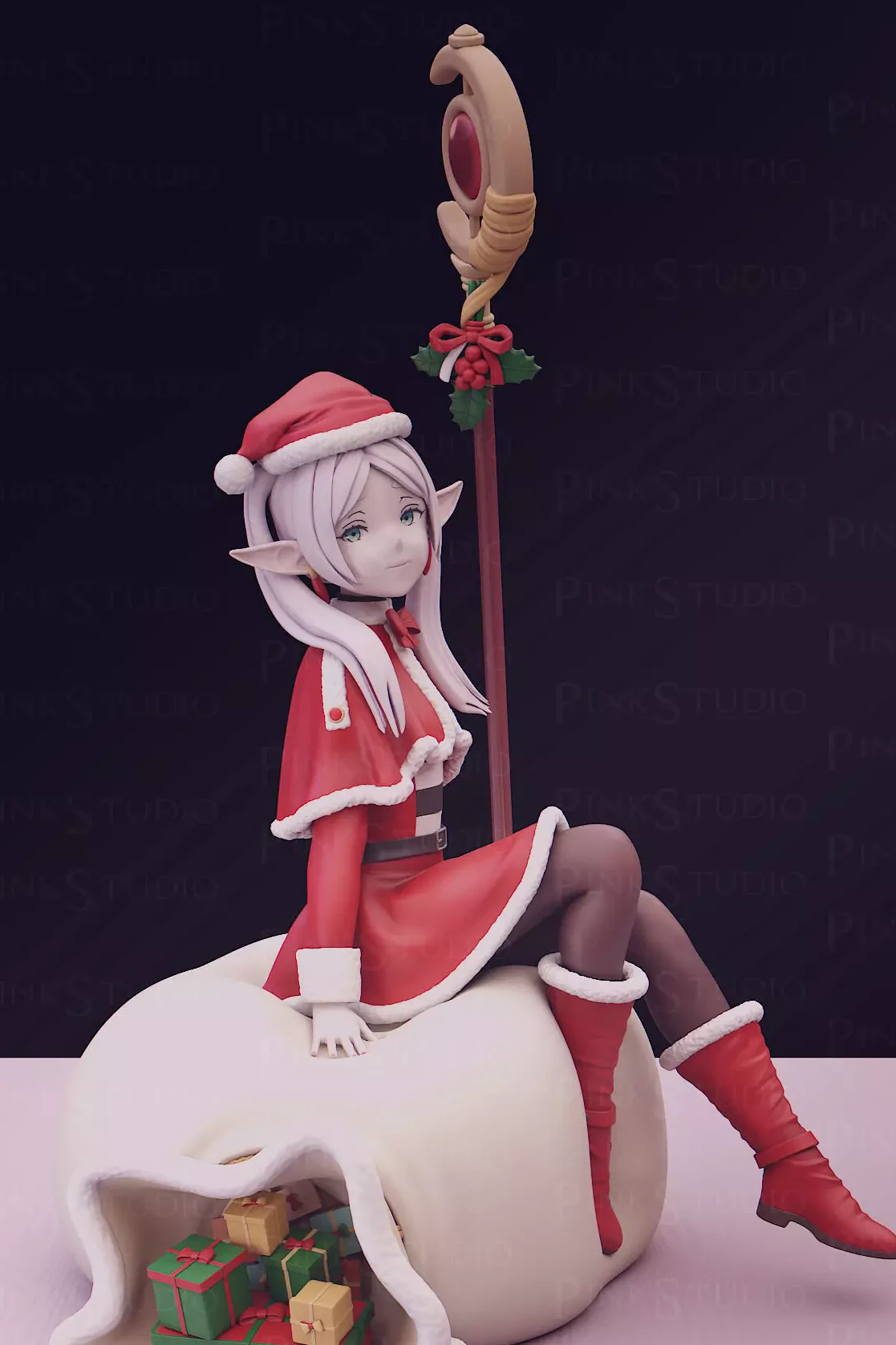 Frieren christmas 3D Print Model .c4d .max .obj .3ds .fbx .stl .blend