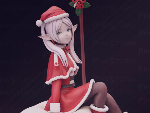 Frieren christmas 3D Print Model