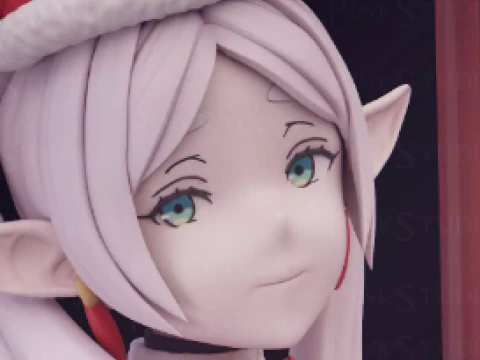 Frieren christmas 3D Print Model