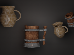 Stylized Tavern Pack - 30 QUALITY MESHES 3D Модель