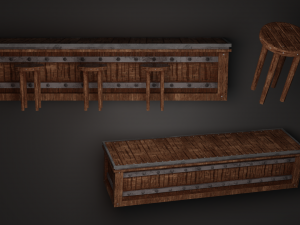 Stylized Tavern Pack - 30 QUALITY MESHES 3D Модель