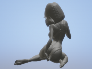 Anime - Dragon Ball Z - Sexy Android 18 3D Print Model