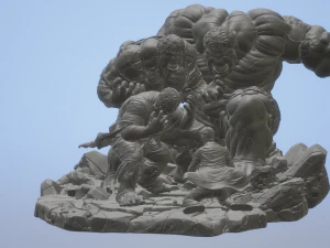 Marvel - Diorama - Hulks Transformation 3D Print Model
