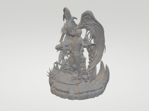 Anime - Death Note - Diorama - Riuk and Kira Modelo de Impressão 3D