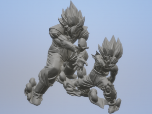 DragonBall Online Goku SSJ3 - Download Free 3D model by Nemix