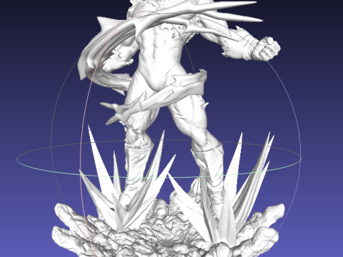 Anime - Dragon Ball Z - Majin Vegeta 3D Print Model