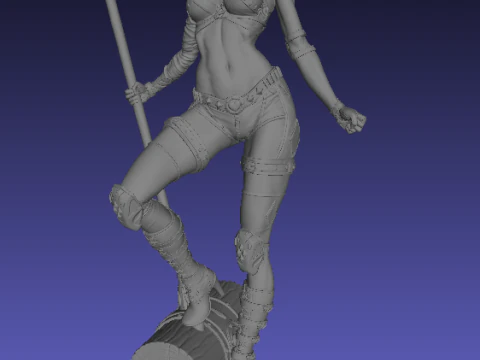 DC- Batman - Harley Quinn 3D Print Model
