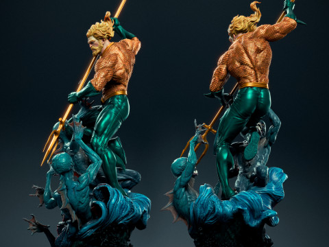 DC- Aquaman 3D Принт Модель