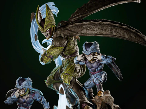 सेल डायरैमा 3D प्रिंट मॉडल