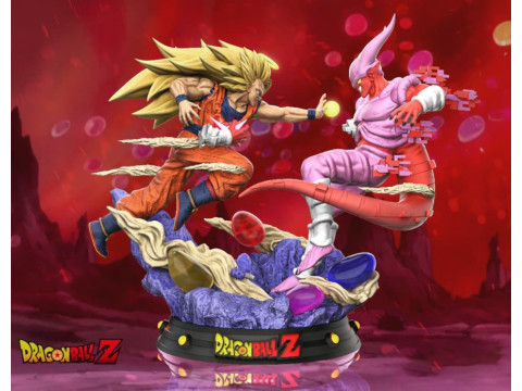 Goku vs Janemba 3D प्रिंट मॉडल