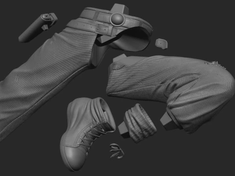 Future Gohan vs N18 N17 3D Print Model