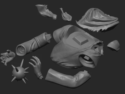 Future Gohan vs N18 N17 3D Print Model