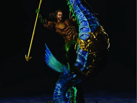 Aquaman, oh Cavalo Marinho Modelo de Impressão 3D