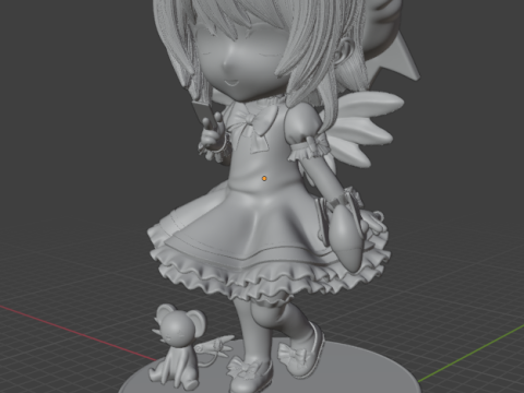 Sakura Card Captor - Chibi Modelo de Impressão 3D