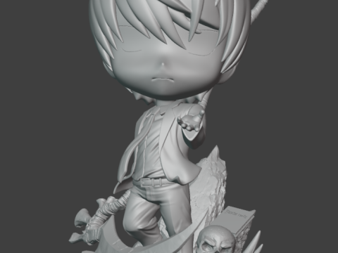 Kira - Light Yagami - Chibi Modello di stampa 3D