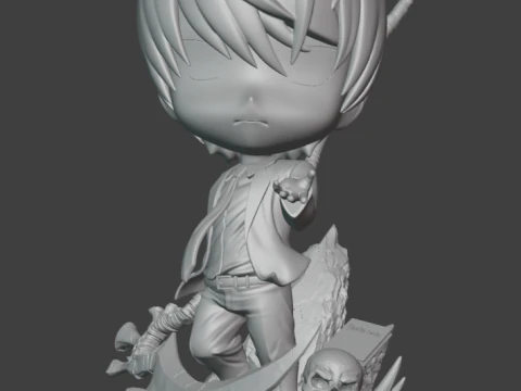 किरा - प्रकाश यागामी - चिबी 3D प्रिंट मॉडल