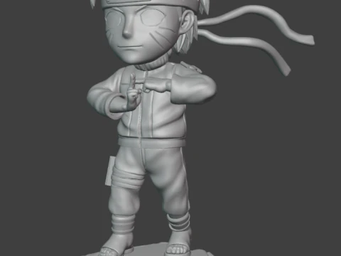 Naruto - Chibi Model Cetak 3D