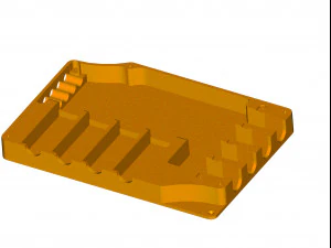 CAJA DE CONEXIONES EQUIPO DE GRABACION DVR 4 CANALES - 4C CCTV CONNECTION BOX 3D Print Model
