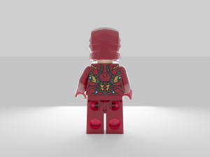 Lego Iron man 3D 模型