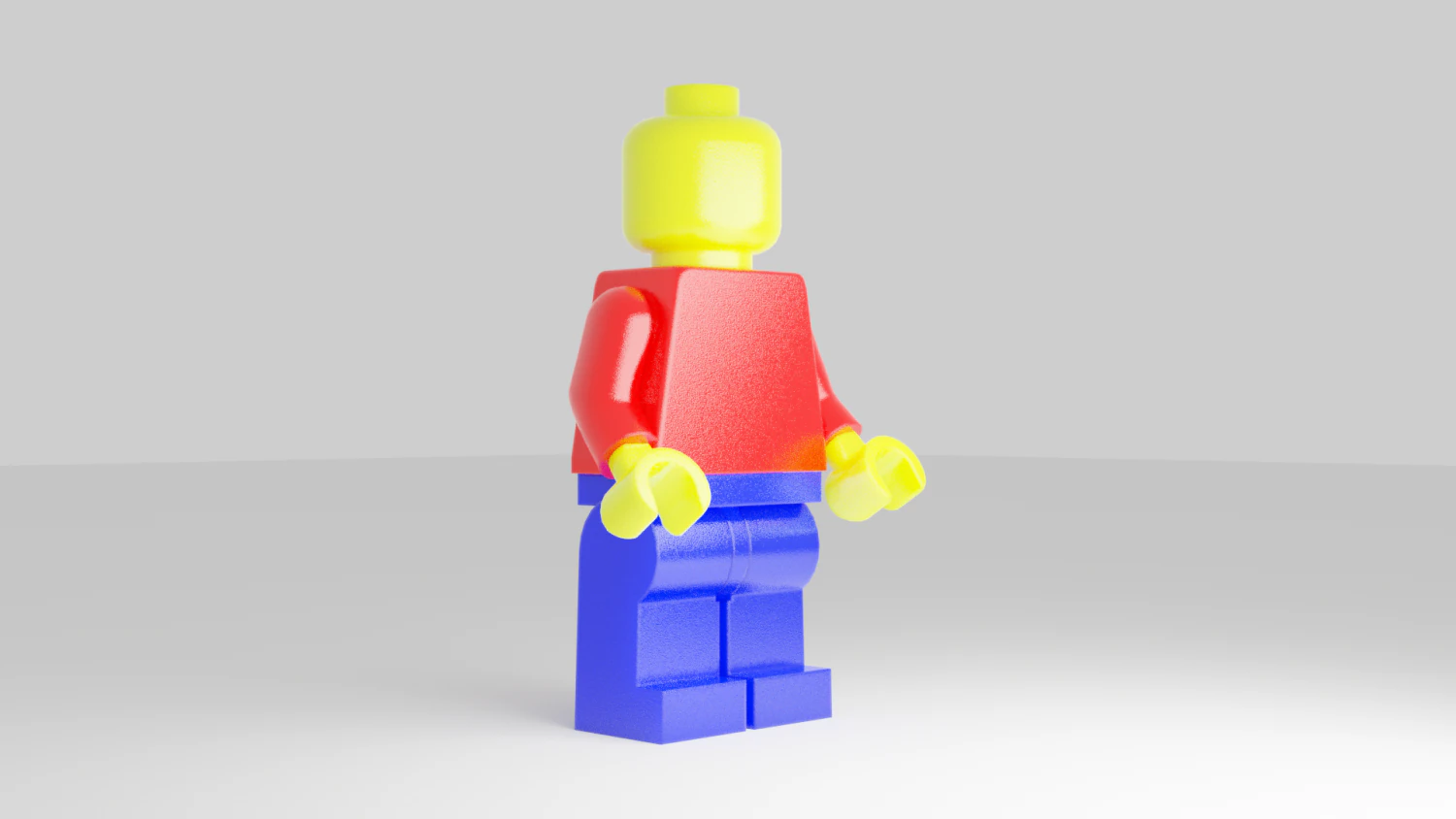Lego standard minifigure 3D Model .c4d .max .obj .3ds .fbx .stl .blend 