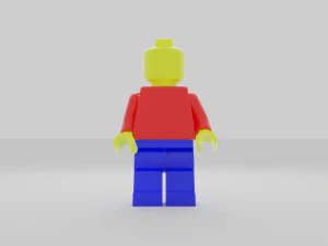 Lego standard minifigure 3D Model