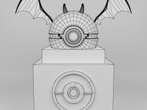 Charizards Pokeball 3D Model