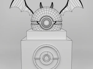 Charizards Pokeball 3D Model