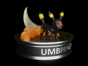 포켓몬 엄브레온 3D 프린트 모델