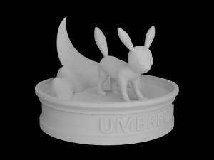 Pokemon Umbreon 3D Print Model
