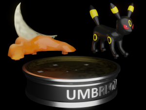 Pokemon Umbreon 3D Print Model
