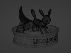 Pokemon Umbreon 3D Print Model