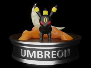 Pokemon Umbreon 3D Print Model