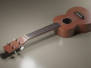 गिटार 3D मॉडल