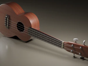 Ukulele 3D Model