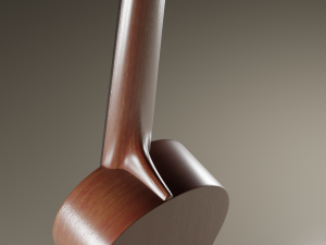 Ukulele Model 3D