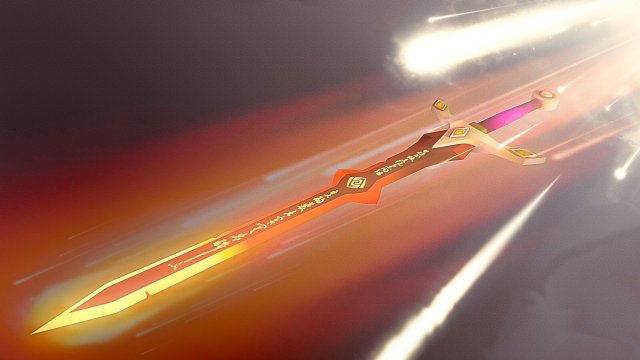 Sword 3D 模型 .c4d .max .obj .3ds .fbx .stl .blend 