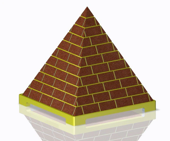 Lucky Pyramid 3D Printing ModelSTL 3D Print Model .c4d .max .obj .3ds .fbx .stl .blend