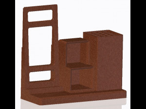 Smartphone holder pencils and pens holder3D Printing MODEL Modelo de impresión 3D