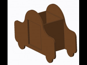 Pancil Holder 3d printing Model Model Cetak 3D