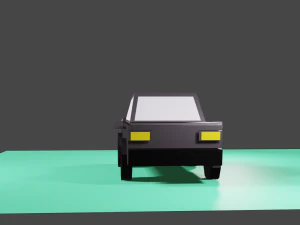 Lowpoly Car 3D Model