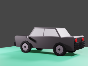 Lowpoly Car 3D 模型