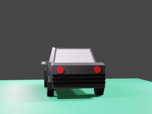 Lowpoly Car 3D Model