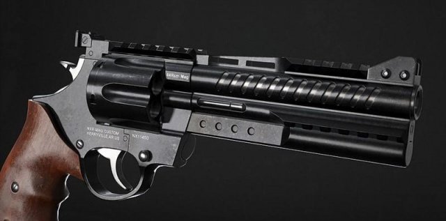 NXR 44 Magnum Revolver Model 3D .c4d .max .obj .3ds .fbx .stl .blend 